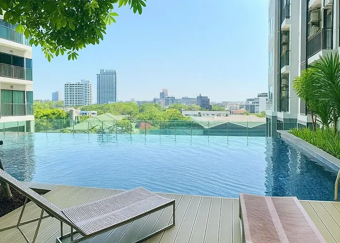 Thonglor Next To Bts Modern - Fitness Gym With Full View Apartment